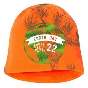 Earth Day April 22nd Awareness Kati - Camo Knit Beanie