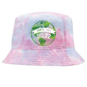 Earth Day April 22nd Awareness Tie-Dyed Bucket Hat