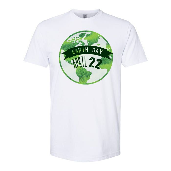 Earth Day April 22nd Awareness Softstyle CVC T-Shirt