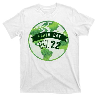 Earth Day April 22nd Awareness T-Shirt