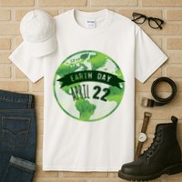 Earth Day April 22nd Awareness Tall T-Shirt