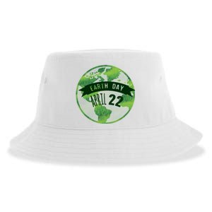 Earth Day April 22nd Awareness Sustainable Bucket Hat