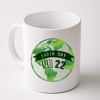 Earth Day April 22nd Awareness Coffee Mug