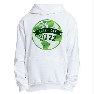 Earth Day April 22nd Awareness Urban Pullover Hoodie