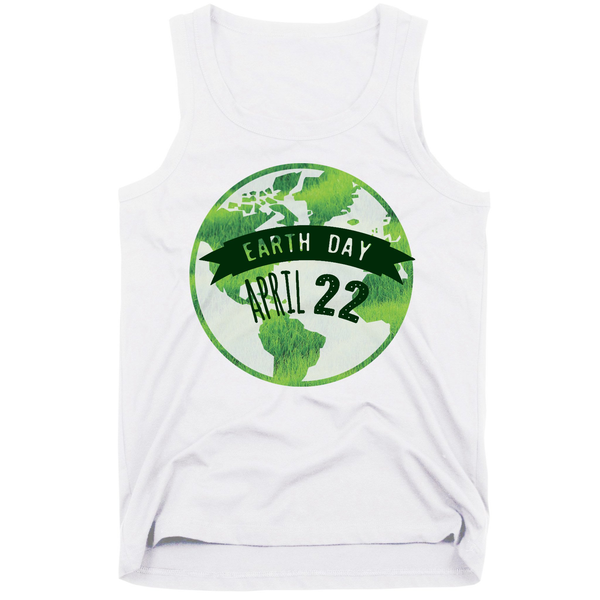 Earth Day April 22nd Awareness Tank Top