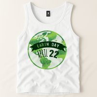 Earth Day April 22nd Awareness Tank Top