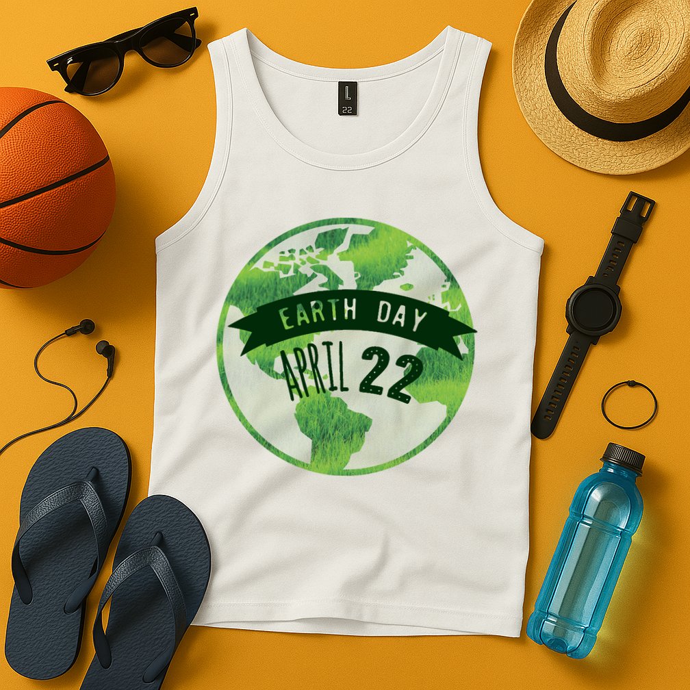 Earth Day April 22nd Awareness Tank Top