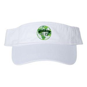 Earth Day April 22nd Awareness Valucap Bio-Washed Visor