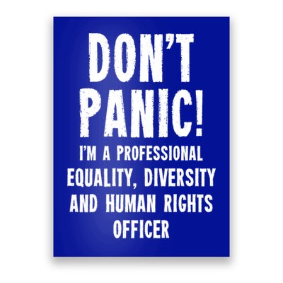 Equality Diversity And Hu Rights Officer Gift Poster
