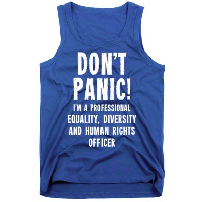 Equality Diversity And Hu Rights Officer Gift Tank Top