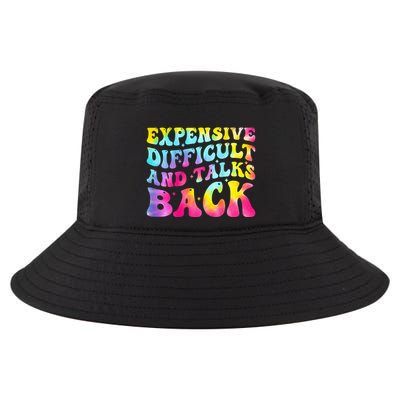 Expensive Difficult and Talks Back Groovy Mothers' Day Cool Comfort Performance Bucket Hat