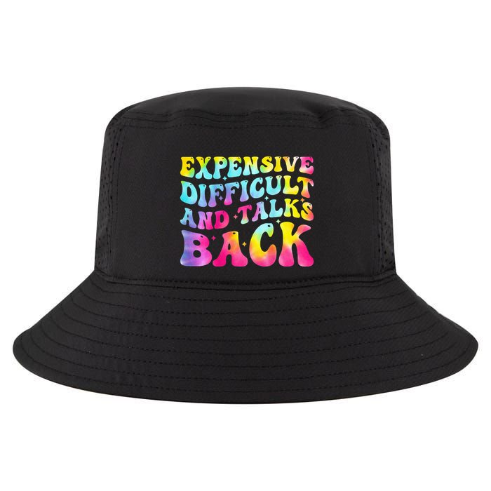 Expensive Difficult and Talks Back Groovy Mothers' Day Cool Comfort Performance Bucket Hat