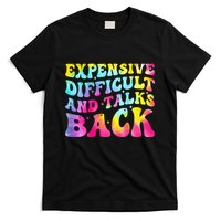 Expensive Difficult and Talks Back Groovy Mothers' Day T-Shirt