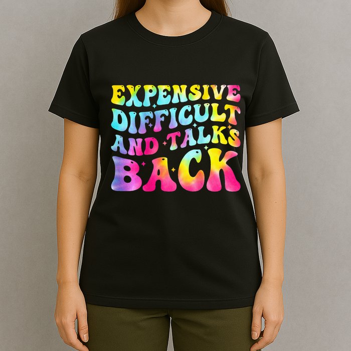 Expensive Difficult and Talks Back Groovy Mothers' Day T-Shirt