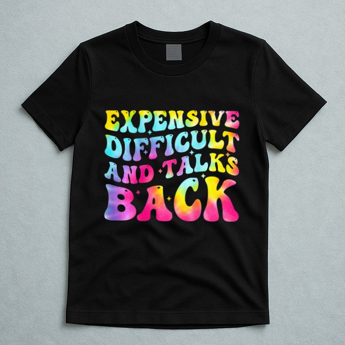 Expensive Difficult and Talks Back Groovy Mothers' Day T-Shirt