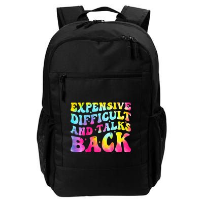 Expensive Difficult and Talks Back Groovy Mothers' Day Backpack