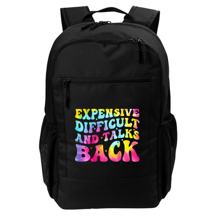 Expensive Difficult and Talks Back Groovy Mothers' Day Backpack