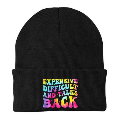 Expensive Difficult and Talks Back Groovy Mothers' Day Beanie