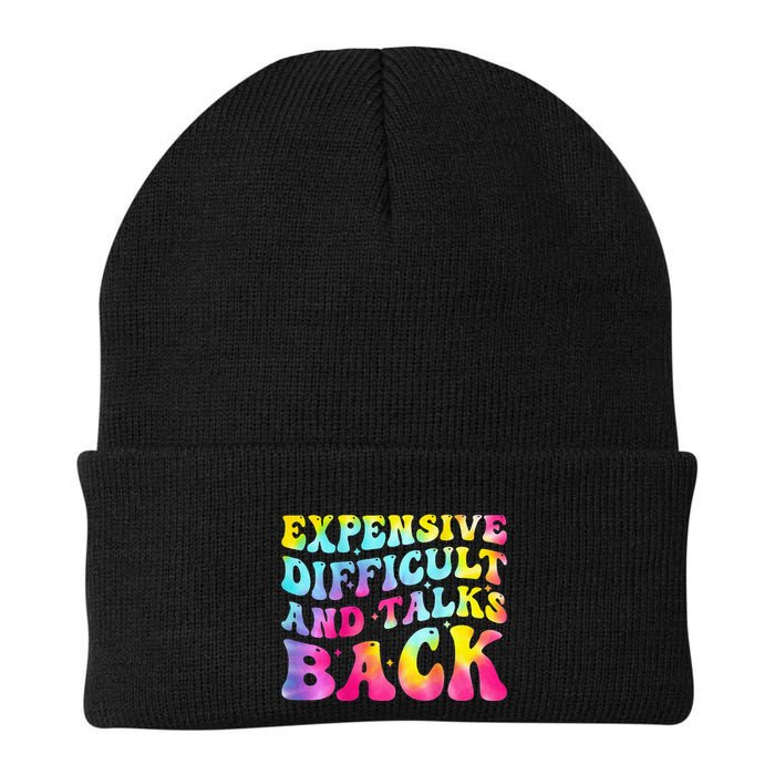 Expensive Difficult and Talks Back Groovy Mothers' Day Beanie
