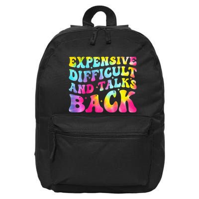 Expensive Difficult and Talks Back Groovy Mothers' Day 16 in Basic Backpack