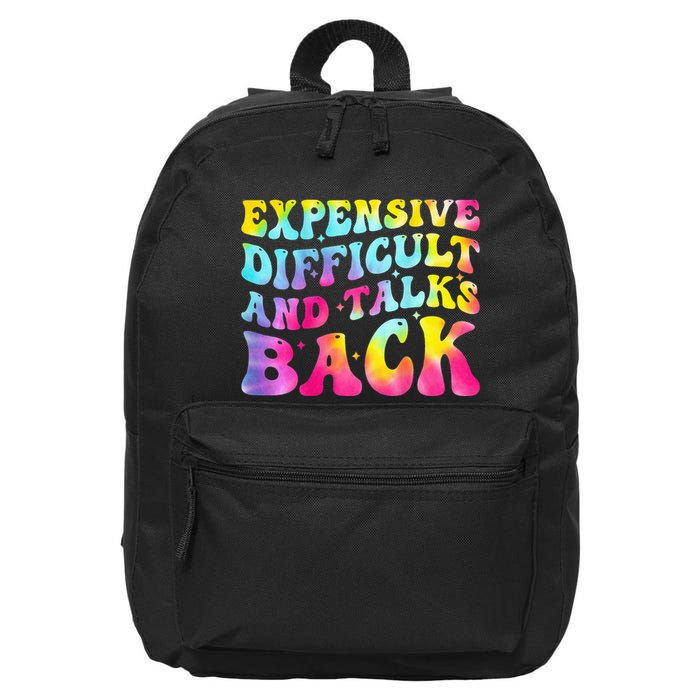 Expensive Difficult and Talks Back Groovy Mothers' Day 16 in Basic Backpack
