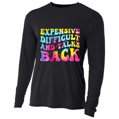 Expensive Difficult and Talks Back Groovy Mothers' Day Cooling Performance Long Sleeve Crew