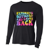 Expensive Difficult and Talks Back Groovy Mothers' Day Cooling Performance Long Sleeve Crew