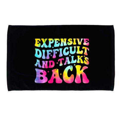 Expensive Difficult and Talks Back Groovy Mothers' Day Microfiber Hand Towel