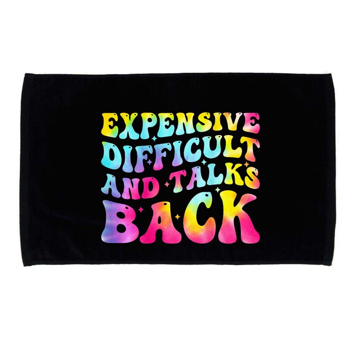Expensive Difficult and Talks Back Groovy Mothers' Day Microfiber Hand Towel
