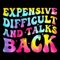 Expensive Difficult and Talks Back Groovy Mothers' Day Visor