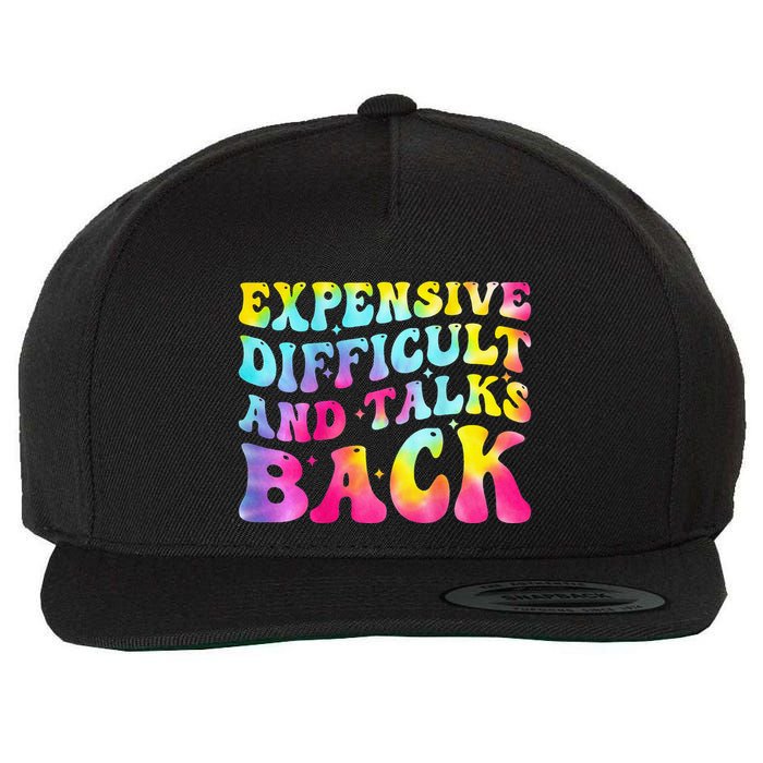 Expensive Difficult and Talks Back Groovy Mothers' Day Wool Snapback Cap