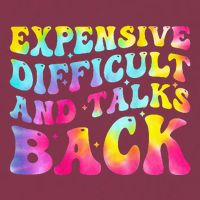 Expensive Difficult and Talks Back Groovy Mothers' Day 16oz Travel Tumbler