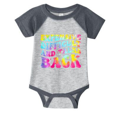 Expensive Difficult and Talks Back Groovy Mothers' Day Infant Baby Jersey Bodysuit