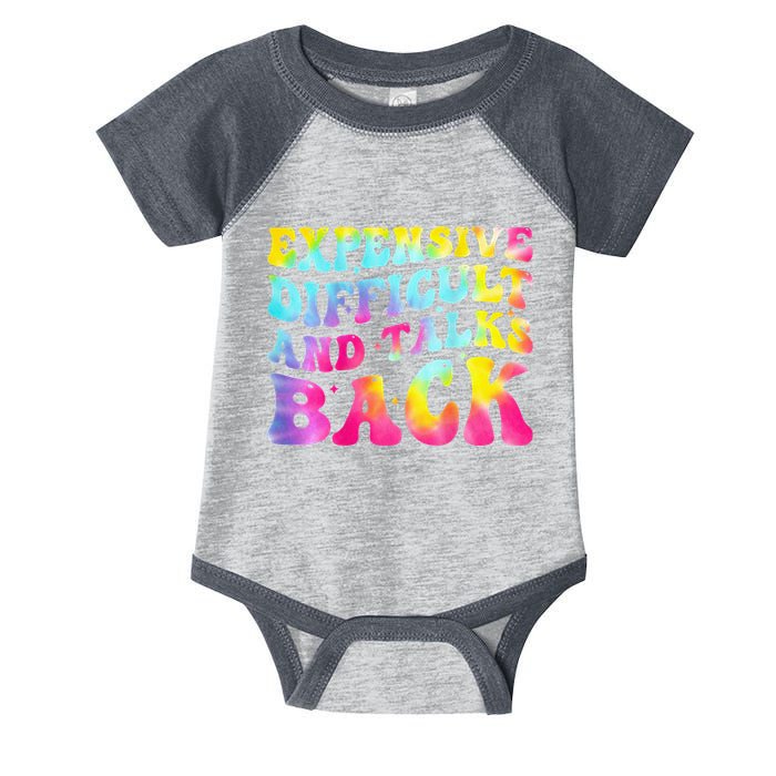 Expensive Difficult and Talks Back Groovy Mothers' Day Infant Baby Jersey Bodysuit