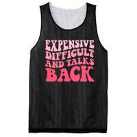 Expensive Difficult And Talks Back Mothers Day Mom Life Mesh Reversible Basketball Jersey Tank