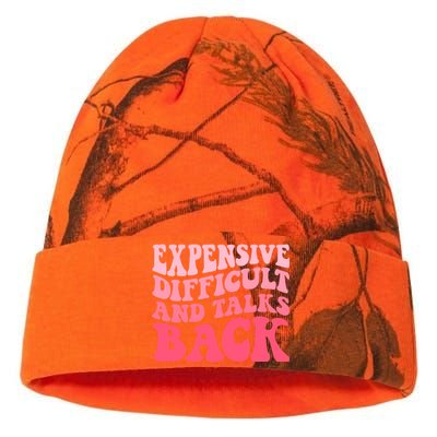 Expensive Difficult And Talks Back Mothers Day Mom Life Kati Licensed 12" Camo Beanie