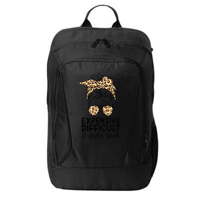 Expensive Difficult And Talks Back Messy Bun City Backpack