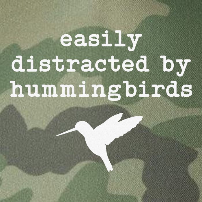 Easily Distracted by Hummingbirds Birds Lover Legacy Tie Dye Trucker Hat