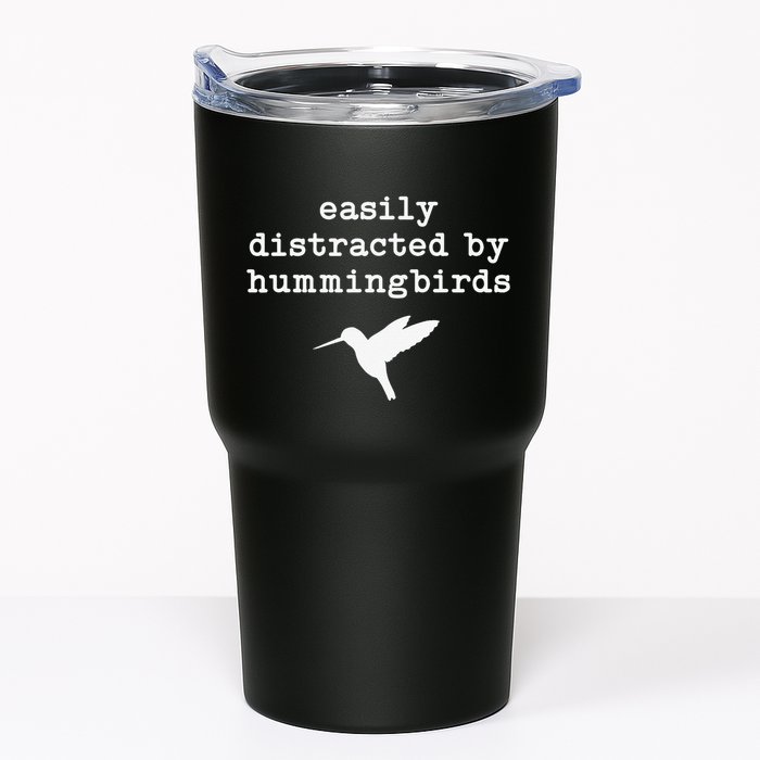 Easily Distracted by Hummingbirds Birds Lover Tumbler