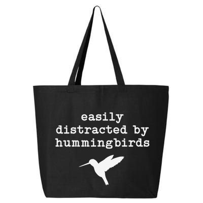 Easily Distracted by Hummingbirds Birds Lover 25L Jumbo Tote