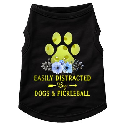 EASILY DISTRACTED BY DOGS & PICKLEBALL LQT Doggie Tank