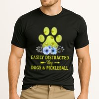 EASILY DISTRACTED BY DOGS & PICKLEBALL LQT Performance Shirt
