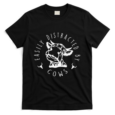 Easily Distracted By Cows T-Shirt
