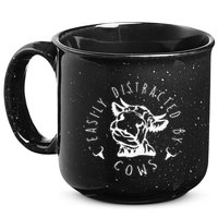 Easily Distracted By Cows 15oz Campfire Ceramic Mug