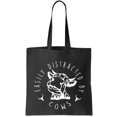 Easily Distracted By Cows Bag