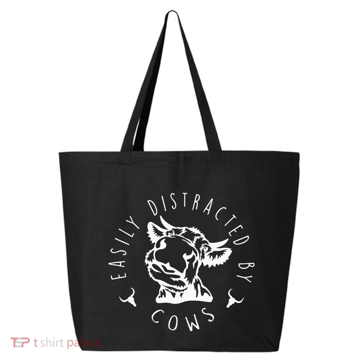 Easily Distracted By Cows 25L Jumbo Tote