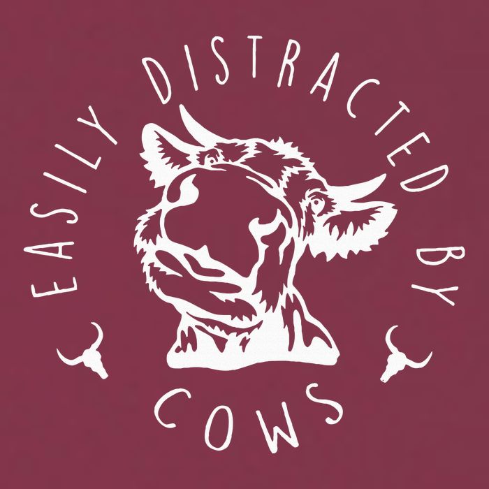 Easily Distracted By Cows 16oz Travel Tumbler