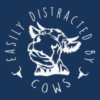 Easily Distracted By Cows Infant Baby Jersey Bodysuit