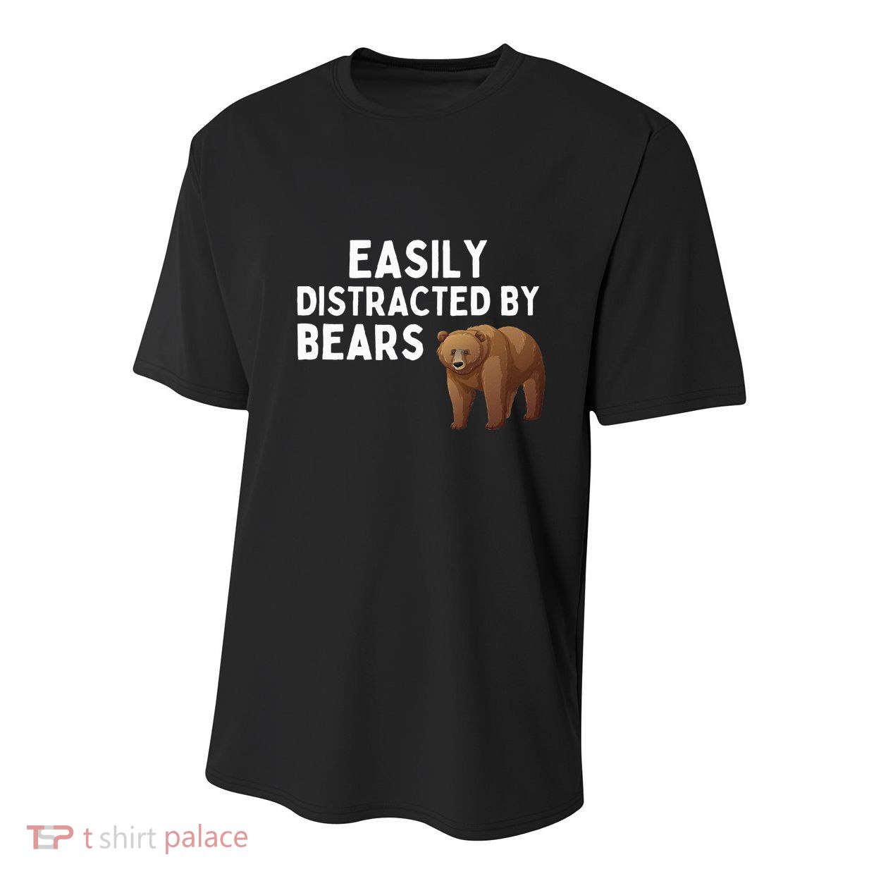 Easily Distracted By Bears Funny Bear Lover Gift Youth Performance Sprint T-Shirt