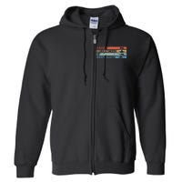 Easily Distracted By Airplanes Aviation Pilot Airplane Lover Full Zip Hoodie